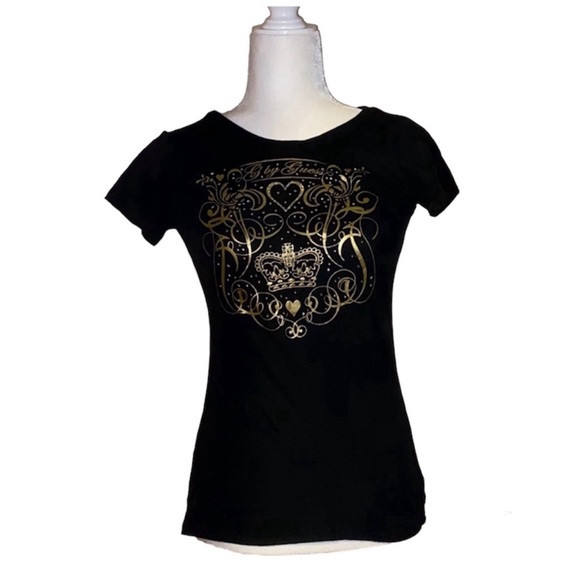 Guess Black and Gold Tshirt - Picture 2 of 8